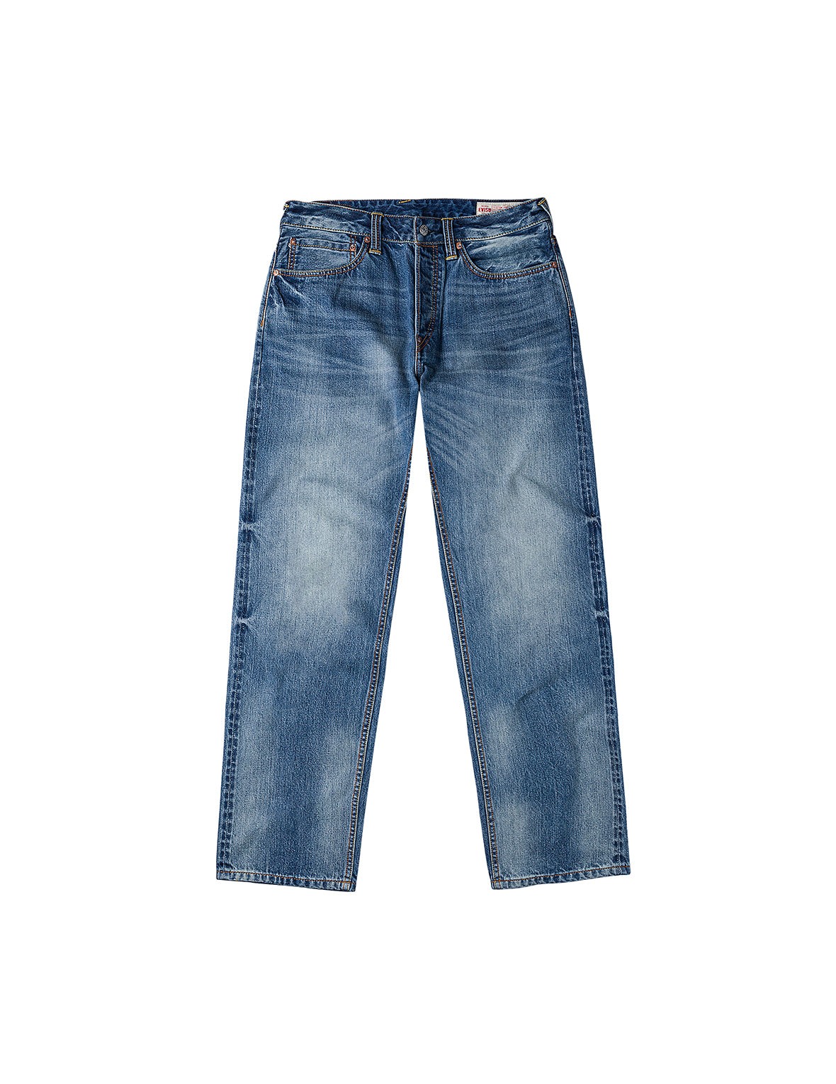 Yellow Daicock Print Regular Fit Jeans #2020